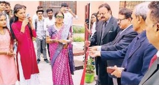 A farmer’s conference was organized at Madhav University.