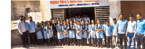 School in Madhav I.T.I Institute The students took a tour