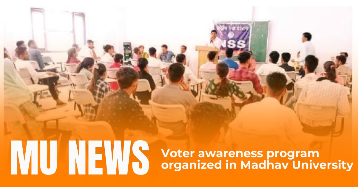 Voter awareness program organized in Madhav University